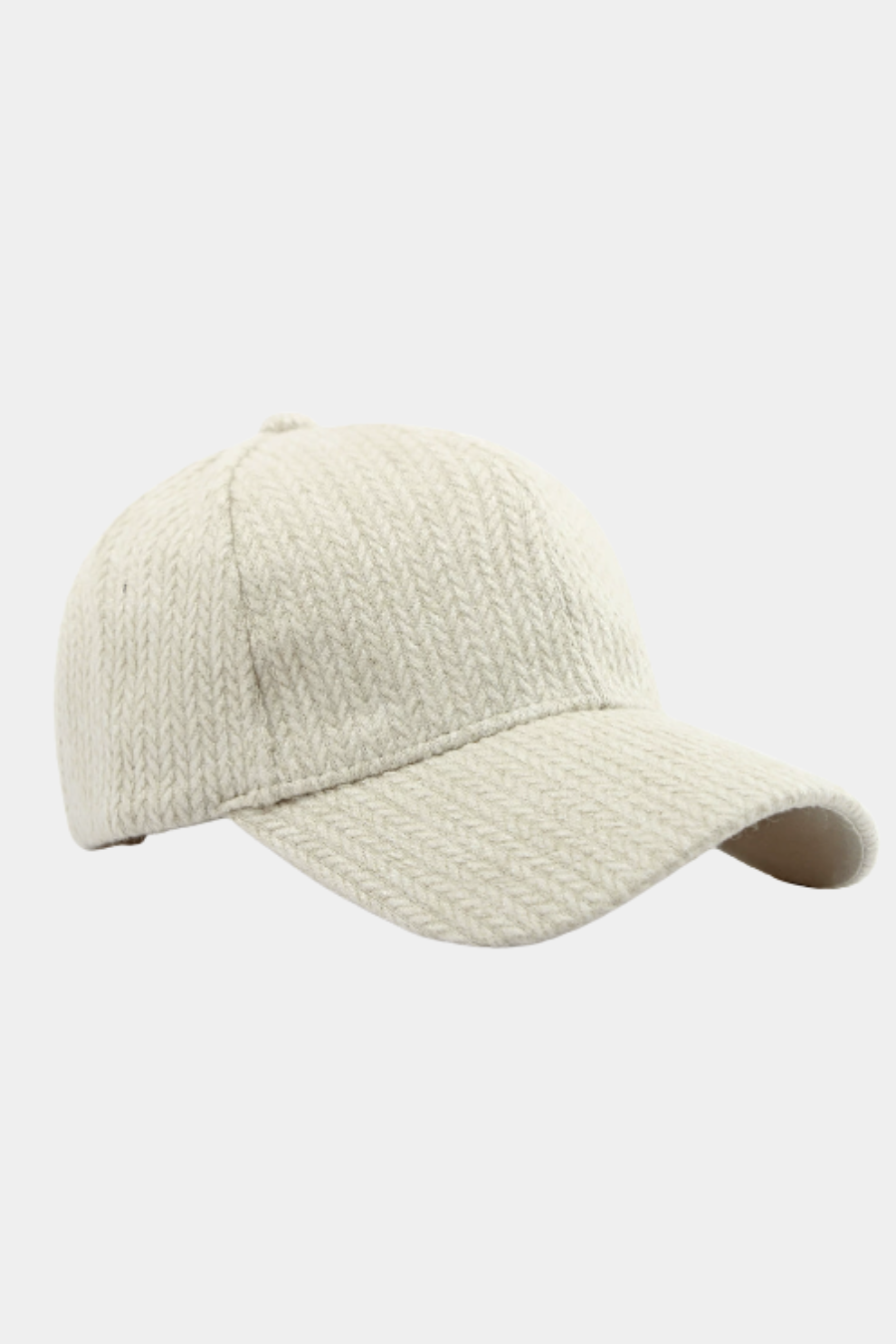 The Wool Blend Baseball Cap by Zaizy