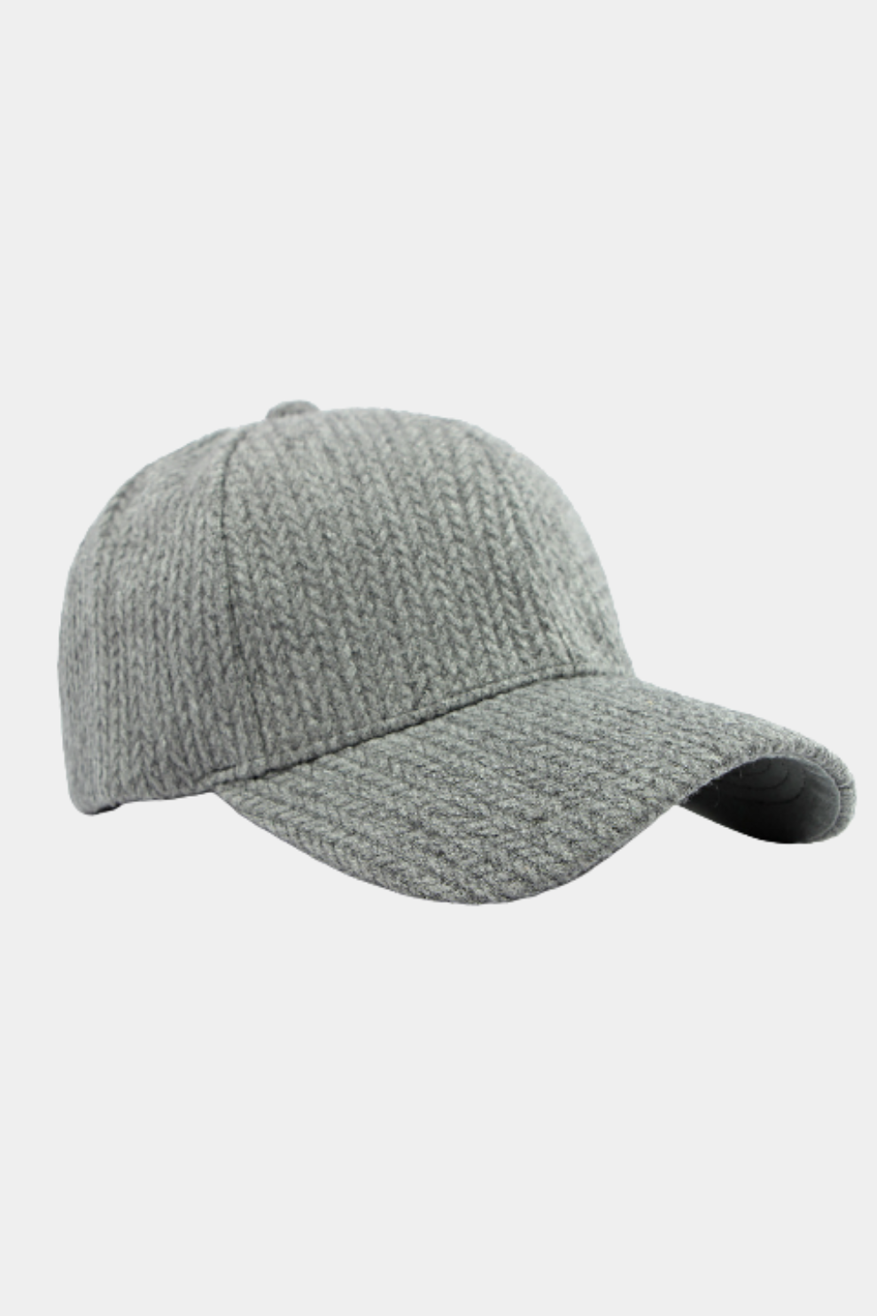 The Wool Blend Baseball Cap by Zaizy