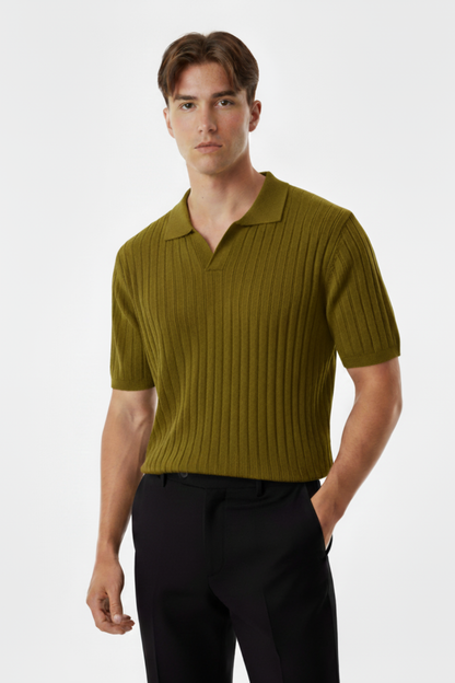 Urban Luxe Rib Polo by Zaizy